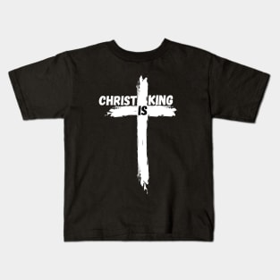 christ is king Kids T-Shirt